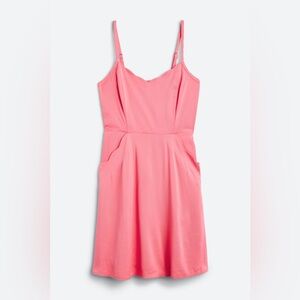 41 Hawthorne Pink Scalloped Sundress